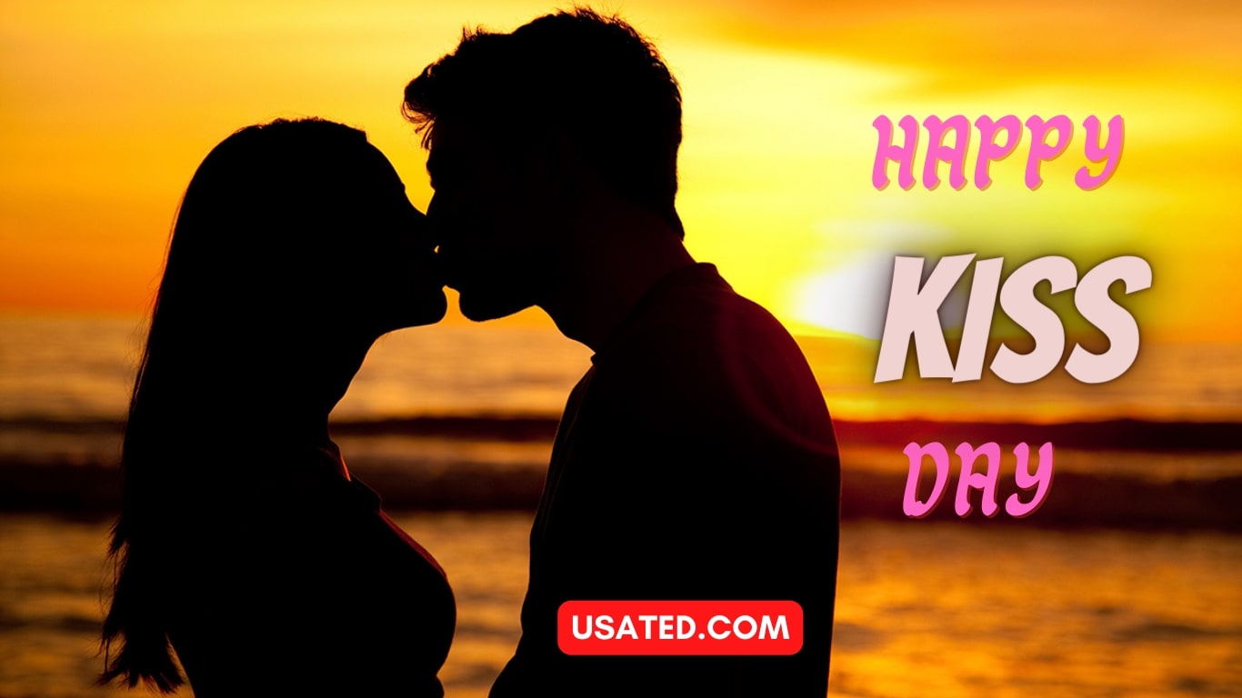 Happy Kiss Day 2023 | Romantic Wishes Quotes Images - Usated
